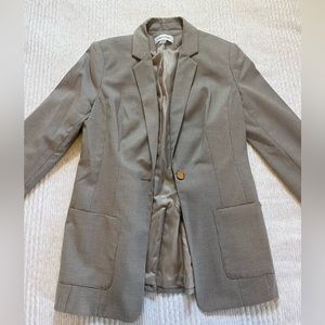 NWOT Calvin Klein Beige Blazer size 6